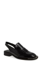 Women's Free People Abbey Road Embellished Slingback Loafer Us / 37eu - Black