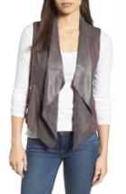 Women's Kut From The Kloth Eileen Drape Ponte Vest