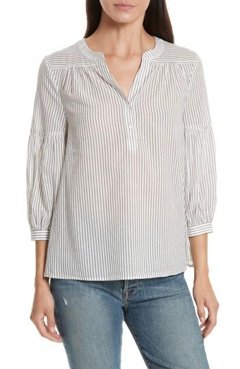 Women's Joie Aldys Stripe Cotton Top