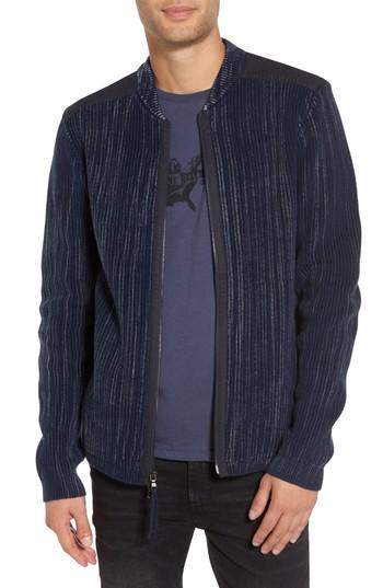 Men's John Varvatos Star Usa Cotton Zip Cardigan