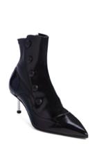 Women's Alexander Mcqueen Button Up Bootie Us / 36eu - Black