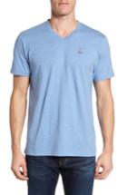 Men's Psycho Bunny Classic V-neck T-shirt (xs) - Blue