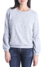 Women's Kut From The Kloth Dariela Pearly Sweater - Grey