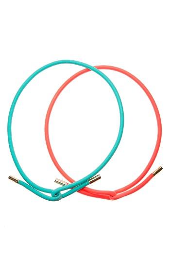 Love Is In The Hair Beach 2-pack Twister Head Wraps, Size - Blue