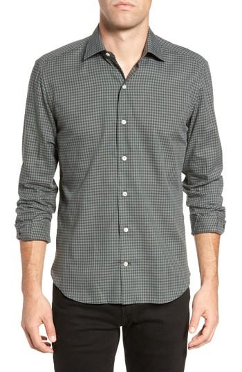 Men's Culturata Gingham Sport Shirt - Green