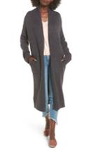 Women's Leith Longline Cardigan - Grey