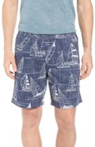 Men's Reyn Spooner Newport 2 Honolulu Classic Fit Print Shorts - Blue