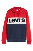 Men's Levi's Colorblock Vintage Logo Hoodie - Red