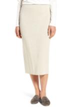 Women's Eileen Fisher Wool Knit Pencil Skirt - Black