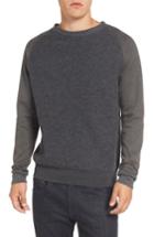 Men's French Connection Crewneck Sweater, Size - Black