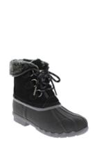 Women's Sporto Defrost Faux Fur Lined Duck Boot M - Black