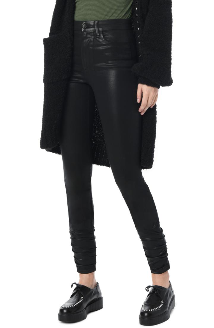 Women's Joe's Charlie Coated Stacked Hem Ankle Skinny Jeans