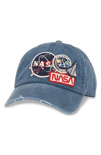 Men's American Needle Iconic - Nasa Ball Cap - Blue
