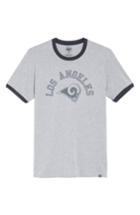Men's 47 Brand Los Angeles Rams Ringer T-shirt, Size - Grey