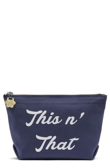 Draper James This 'n That Canvas Pouch -