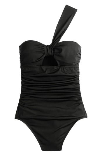 Women's J.crew One-shoulder One-piece Swimsuit