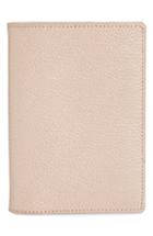 Nordstrom Leather Passport Case - Metallic