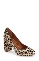 Women's Linea Paolo 'brooke' Block Heel Pump .5 M - Brown