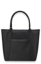 Vessel Signature 2.0 Large Faux Leather Tote Bag - Black