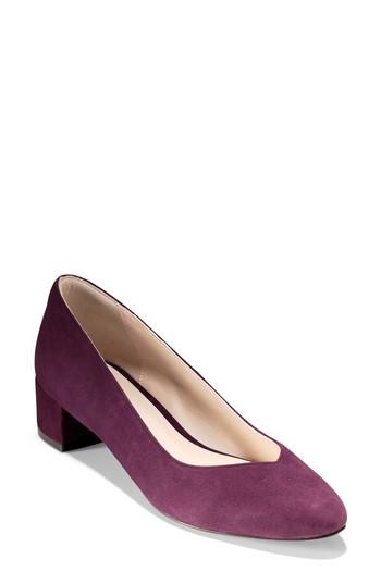 Women's Cole Haan Yuliana Pump .5 B - Purple