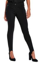 Women's Wallis Ponte Knit Stirrup Leggings Us / 8 Uk - Black