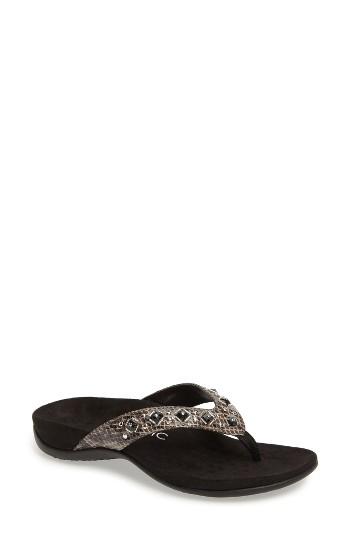 Women's Vionic 'floriana' Flip Flop M - Grey