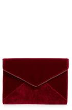 Rebecca Minkoff Leo Velvet Envelope Clutch - Pink