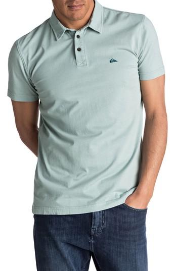 Men's Quiksilver Sun Cruise Jersey Polo - Grey