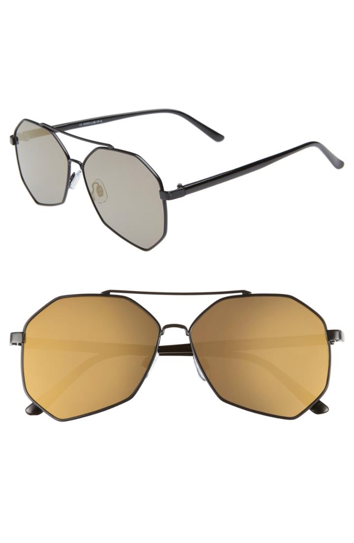 Women's Bp. 60mm Geo Aviator Sunglasses -