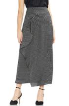Women's Vince Camuto Asymmetrical Ruffle Trinket Maxi Skirt - Black