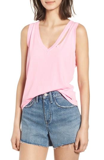 Women's N:philanthropy Pepper V-neck Tank - Pink