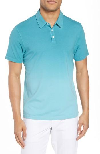 Men's Zachary Prell Capitol Dip Dye Polo - Blue/green