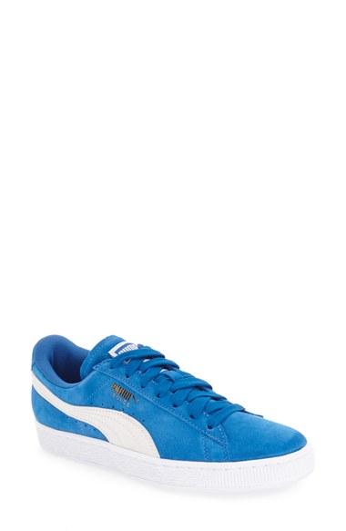 Women's Puma Suede Sneaker M - Blue