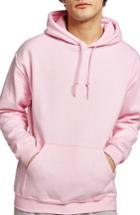 Men's Topman Classic Hoodie - Pink