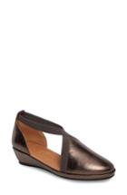 Women's Gentle Souls By Kenneth Cole Natalia Wedge M - Metallic