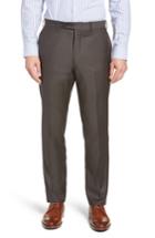 Men's John W. Nordstrom Torino Traditional Fit Flat Front Solid Trousers - Beige