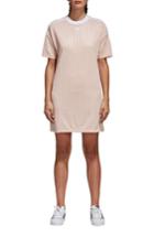 Women's Adidas Originals Trefoil T-shirt Dress - Pink
