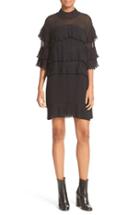 Women's Iro Pleated Ruffle Shift Dress