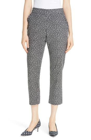 Women's Kate Spade New York Plains Ditsy Crop Chino Pants - Black