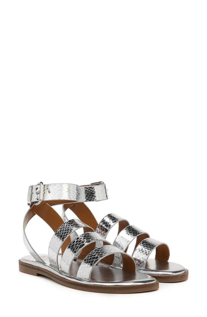 Women's Sarto By Franco Sarto Kyson Sandal .5 M - Metallic