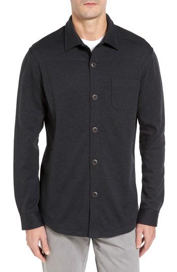 Men's Tommy Bahama Barra Grande Cpo Jacket, Size - Grey