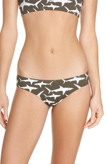 Women's Boys + Arrows Kiki The Killer Bikini Bottoms - Grey