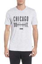 Men's Nike Dry Chicago Don't Quit T-shirt - White