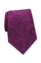 Men's Gitman Paisley Silk Tie, Size X-long - Pink