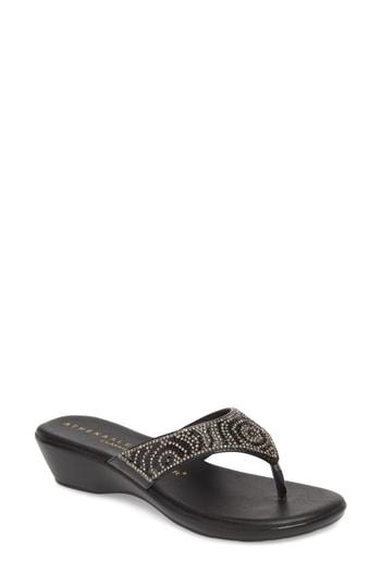 Women's Athena Alexander Shady Slide Sandal M - Black