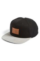 Men's Brixton Grade Ii Snapback Baseball Cap - Black