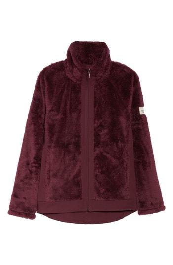 Women's The North Face Furry Fleece Jacket - Purple