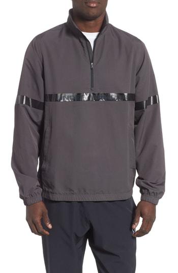 Men's Under Armour Sportstyle Half Zip Pullover - Grey