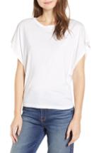 Women's 7 For All Mankind Tie Back Tee - White