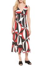 Women's Catherine Catherine Malandrino Lew Geo Print Culotte Jumpsuit